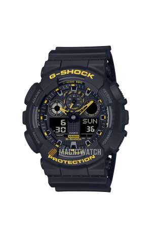 Jam Tangan Pria Tali Resin G-Shock GS GA-100CY-1ADR