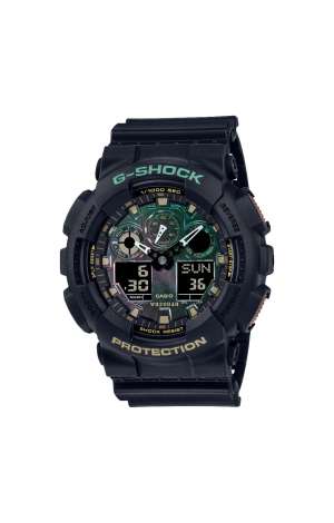 Jam Tangan Pria Tali Resin G-Shock GS GA-100RC-1ADR